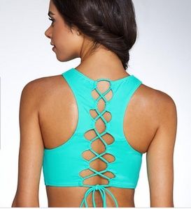 Beautiful aqua crop top